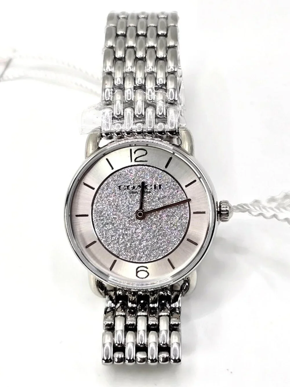 Coach Elliot Women's Silver-Tone Stainless Steel Watch 28mm